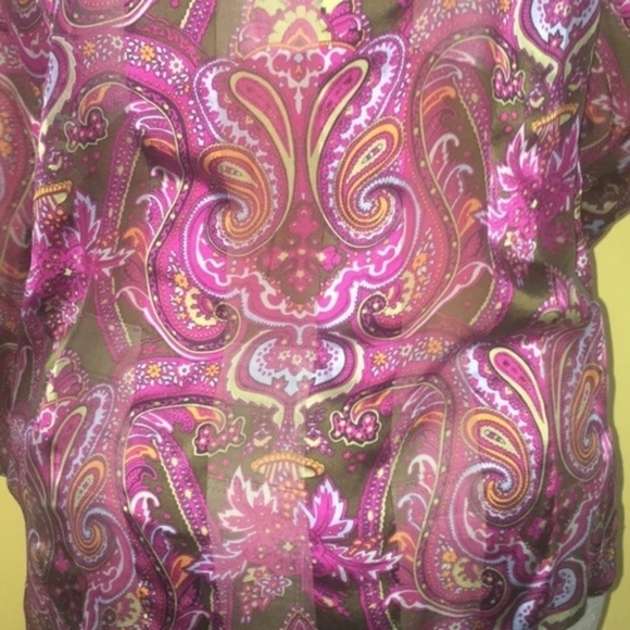 Women’s Button Down Shagadellic Blouse by Spiegel - Picture 5 of 12